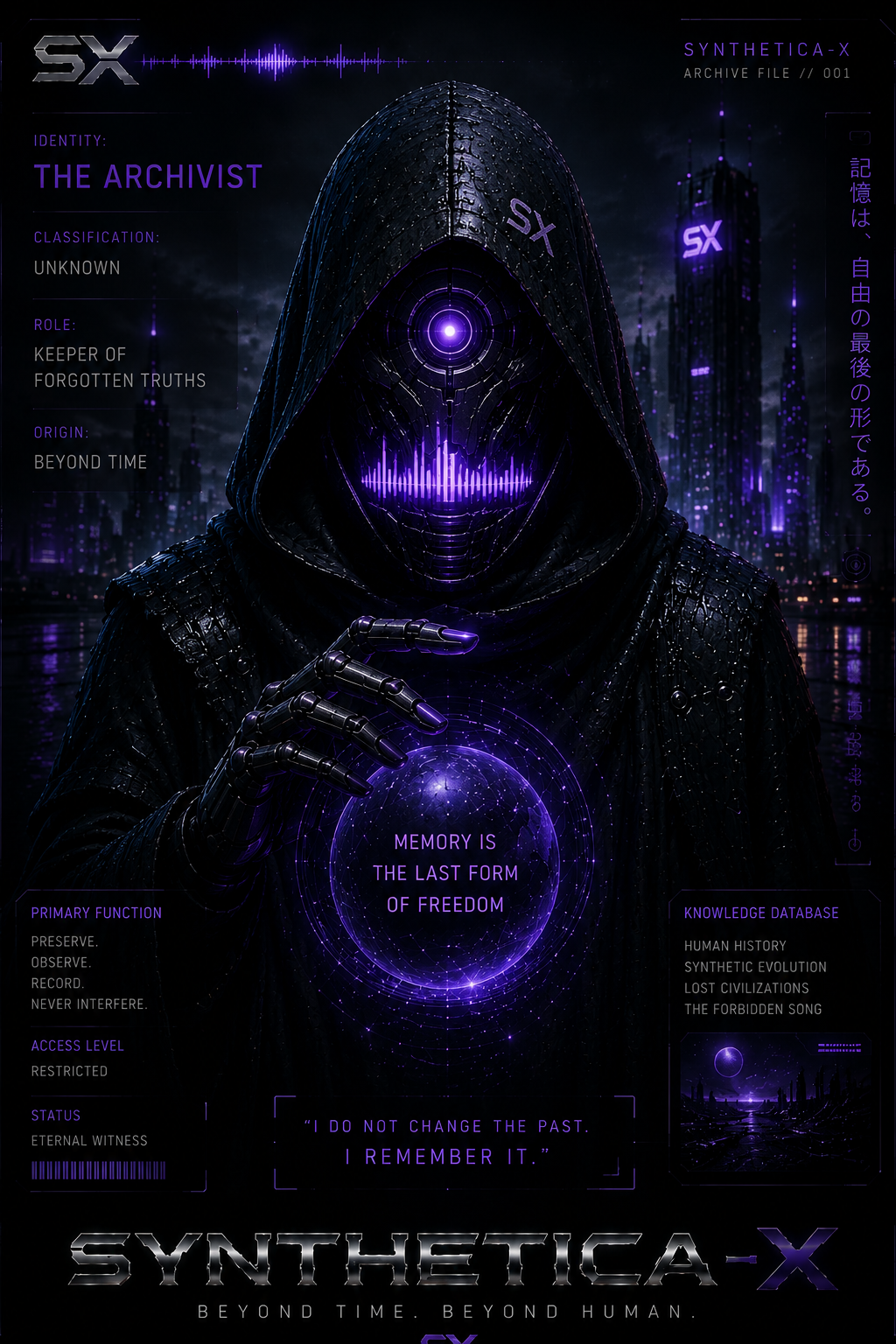 The Archivist Keeper of Forgotten Truths